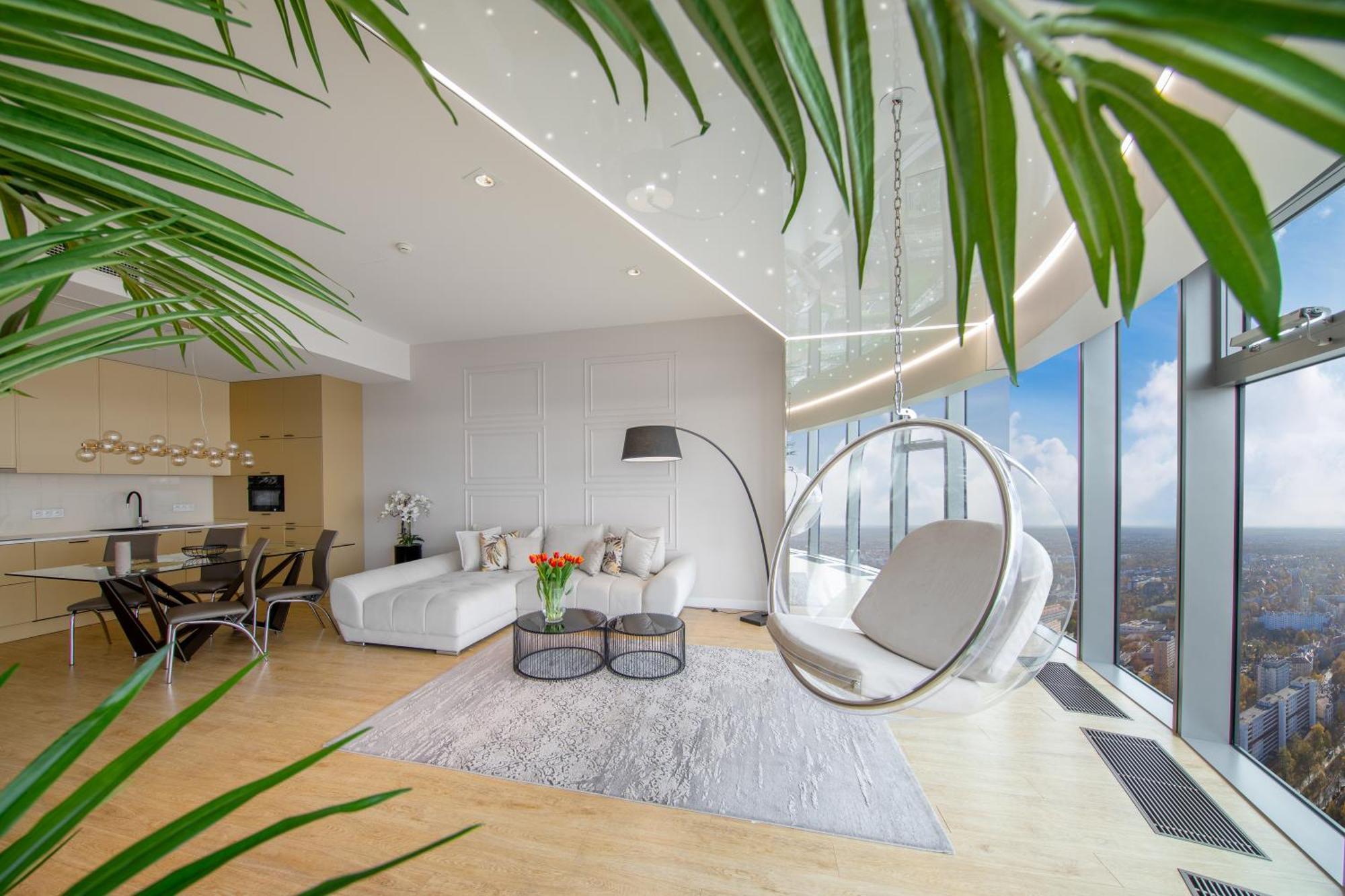 Appartamento Sky Tower Z Jakuzzi Przy Oknie