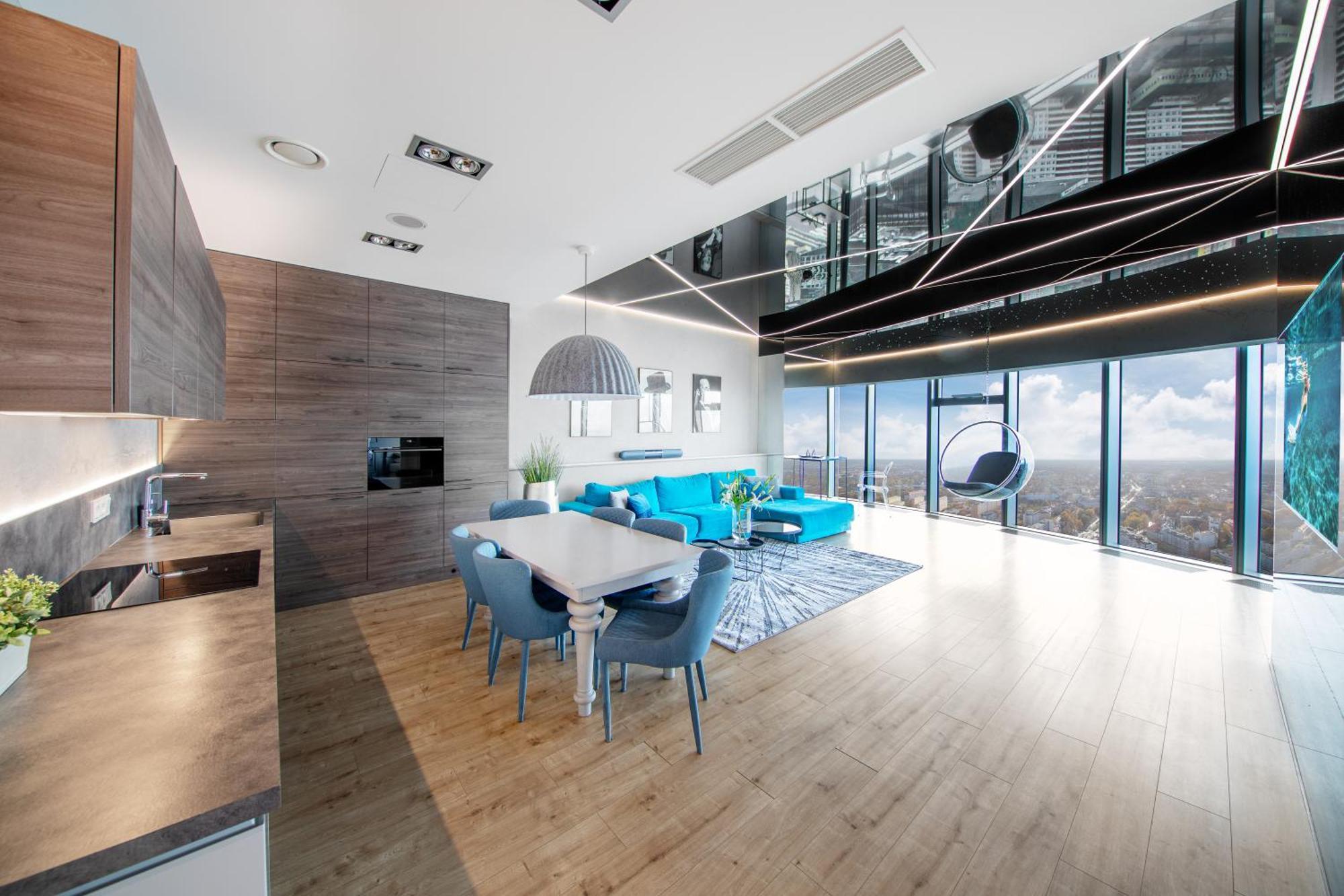 Apartamento Sky Tower Z Jakuzzi Przy Oknie Breslavia