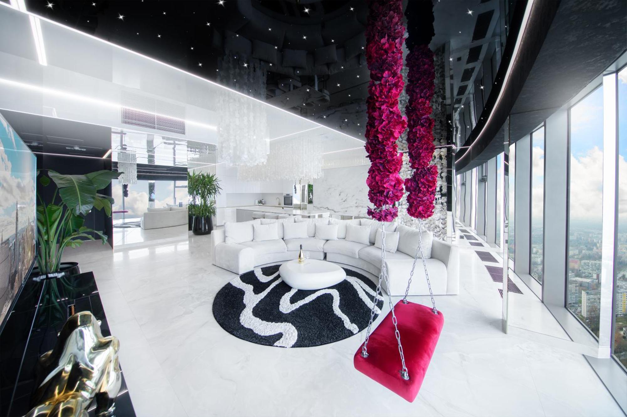 Sky Tower Z Jakuzzi Przy Oknie Appartamento *