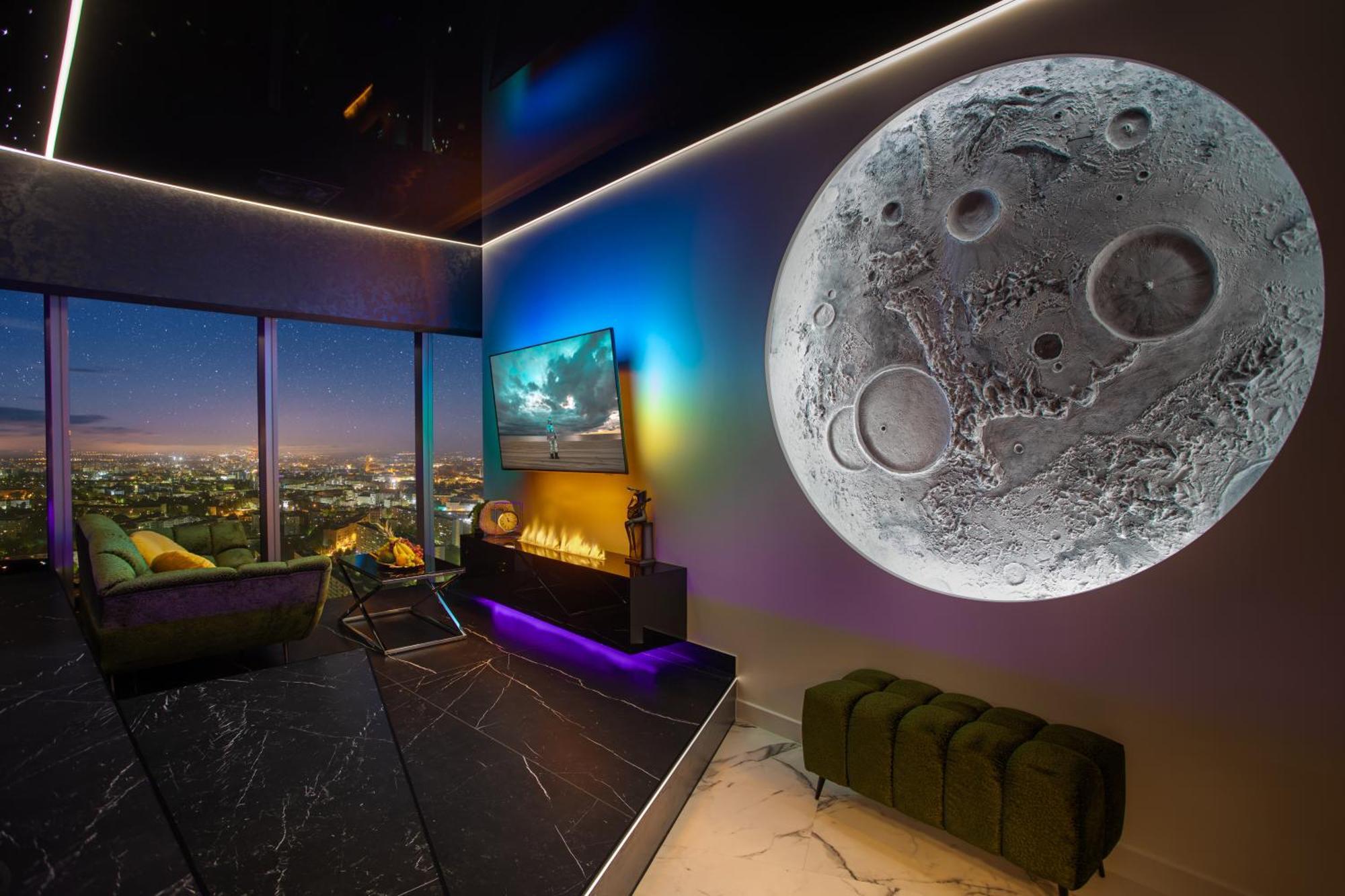 Sky Tower Z Jakuzzi Przy Oknie Appartamento Breslavia