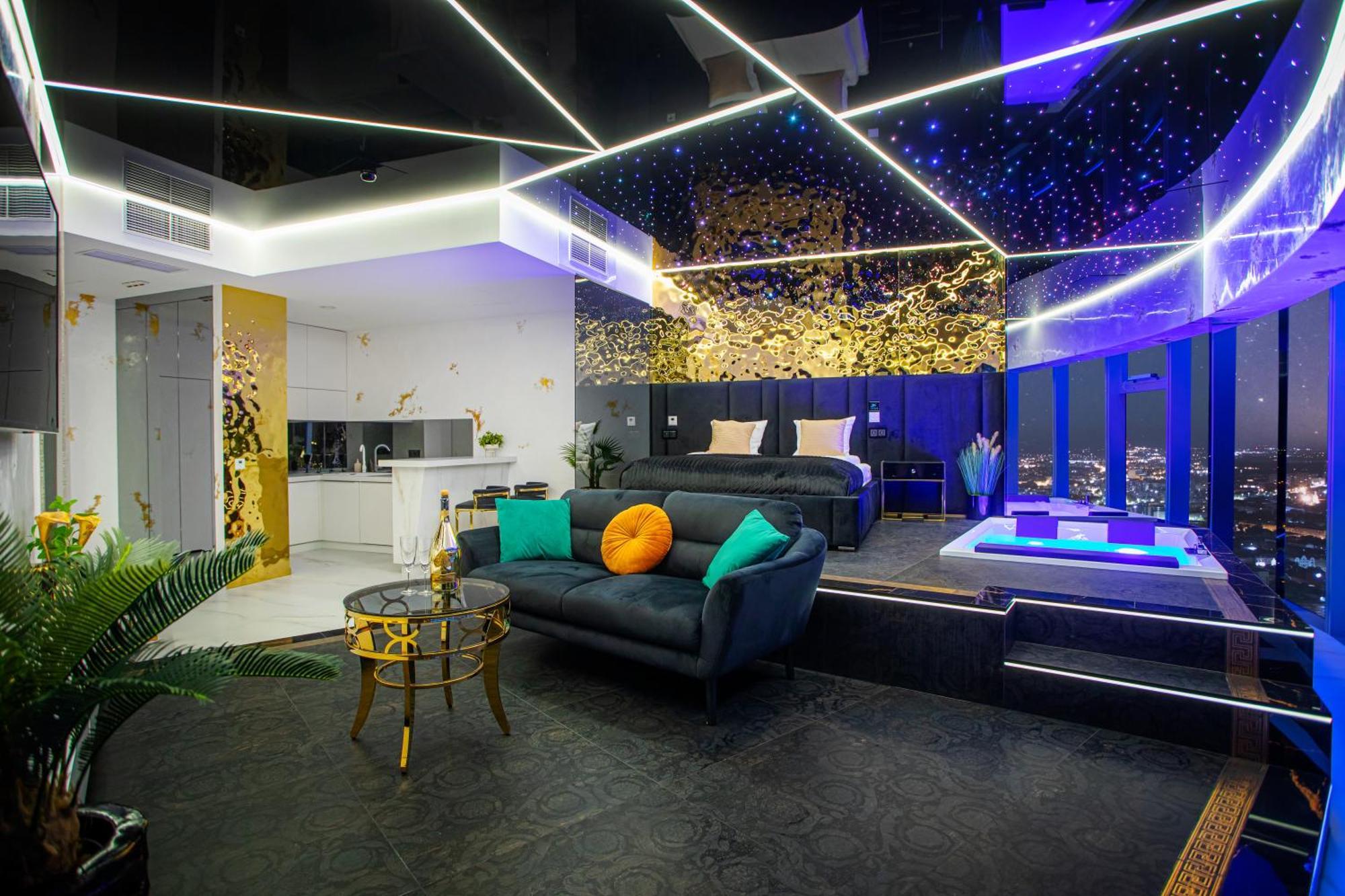 Appartamento Sky Tower Z Jakuzzi Przy Oknie