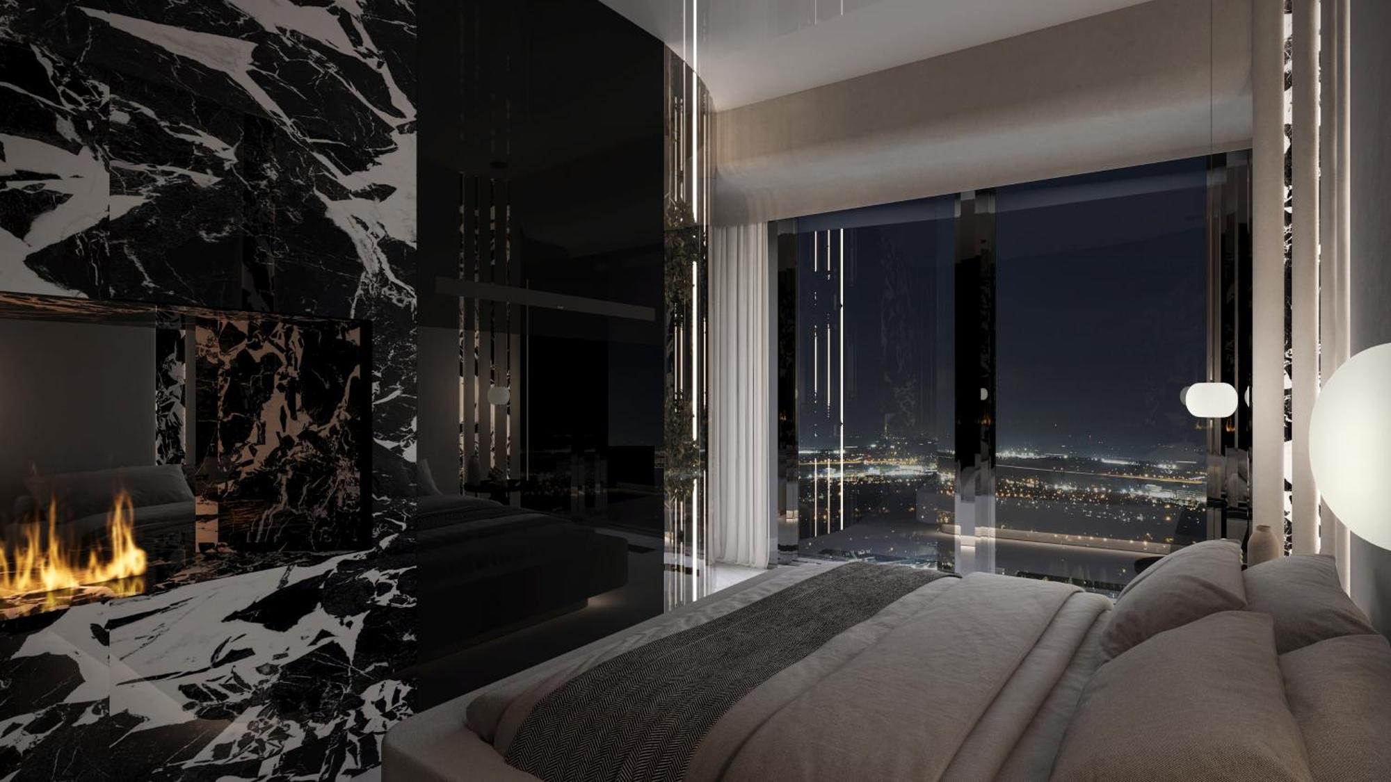 Sky Tower Z Jakuzzi Przy Oknie Breslavia