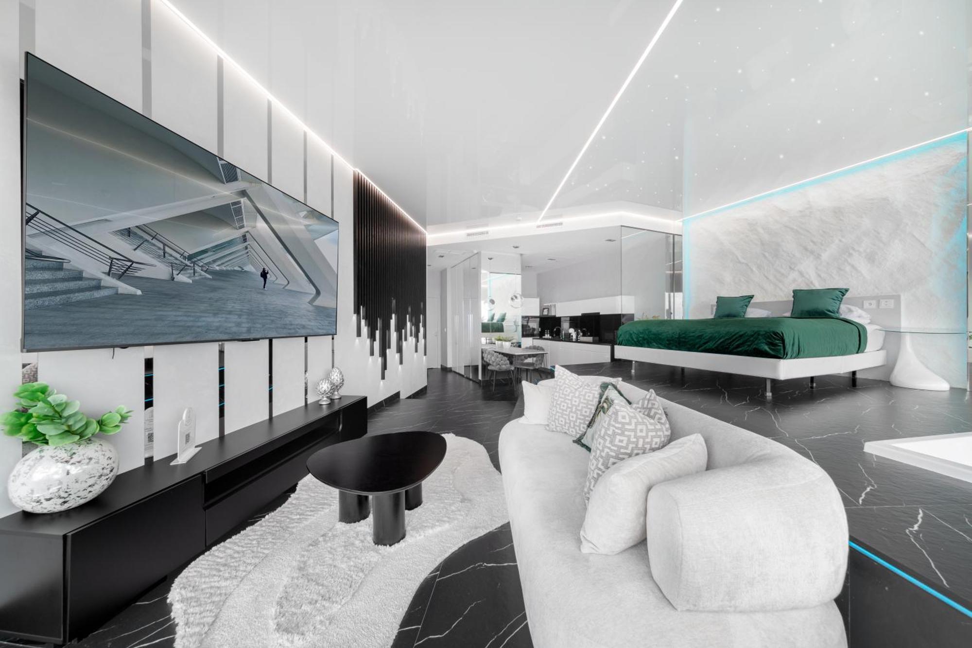 Apartamento Sky Tower Z Jakuzzi Przy Oknie